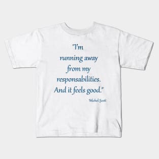 Michael Scott quotes Kids T-Shirt